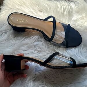 RAYE Black Sandals